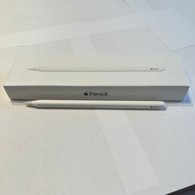 Apple Pencil 2. Gen weiß für IPad Pro / Air 2023, Neuwertig B-Ware