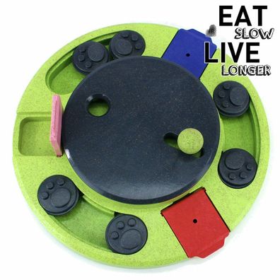 EAT SLOW Intelligenzspielzeug CIRCLE - Brettspiel Denkspiel Snackspielzeug