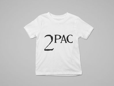 Bio Baumwolle Kinder T-Shirt 2Pac Musik Hiphop tupac Shakure 2 pac