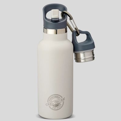 Carl Oscar TEMPflask™ 0,5 L Kühlflasche - Grau