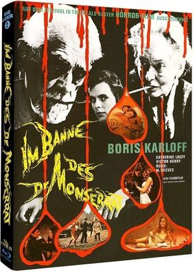 Im Banne des Dr. Monserrat (LE] Mediabook Cover B (Blu-Ray & DVD] Neuware