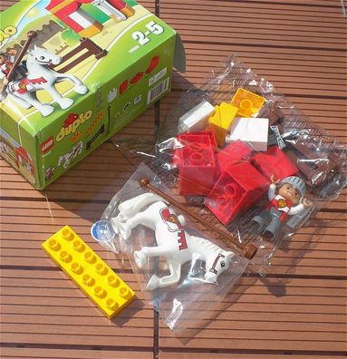 Set Torbogen Reiter Ritter Pferd Lego Duplo 10568 6060868 5702015120739