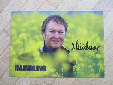 Haindling - Hans-Jürgen Buchner - handsigniertes Autogramm!!