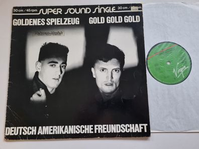 Deutsch Amerikanische Freundschaft - Goldenes Spielzeug 12'' Vinyl Maxi Germany