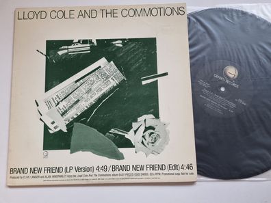 Lloyd Cole And The Commotions - Brand New Friend 12'' Vinyl Maxi US PROMO