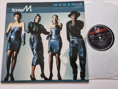 Boney M. - Megamix (Extended Version) 12'' Vinyl Maxi Germany
