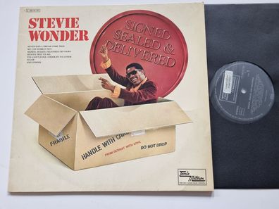 Stevie Wonder - Signed Sealed & Delivered Vinyl LP Germany