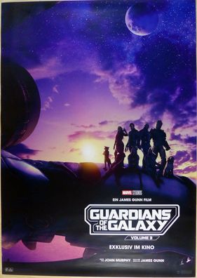 Guardians of the Galaxy Volume 3 - Original Kinoplakat A0 - Teasermotiv - Filmposter