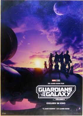 Guardians of the Galaxy Volume 3 - Original Kinoplakat A1 - Teasermotiv - Filmposter