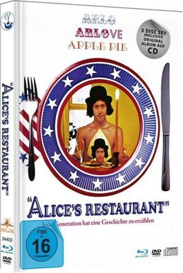 Alice´s Restaurant (LE] Mediabook (Blu-Ray & DVD] Neuware