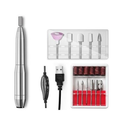 Nagelschleifer aus Aluminiumlegierung, USB, elektrischer Nagelentferner, Gelschleifer