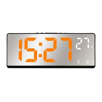 6631 LED-Digitalanzeige, multifunktionale elektronische Uhr, Desktop-Temperaturspiege