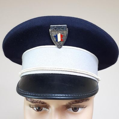 Frankreich Polizei Schirmmütze Gr.54,5