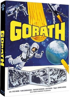 Gorath - Ufos zerstören die Erde (LE] Mediabook Cover B (Blu-Ray] Neuware