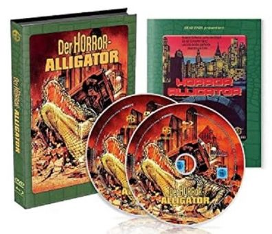 Der Horror-Alligator (LE] Mediabook wattiert (Blu-Ray & DVD] Neuware