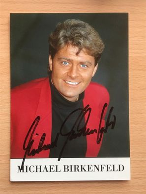 Michael Birkenfeld Autogrammkarte orig signiert MUSIK TV #5899