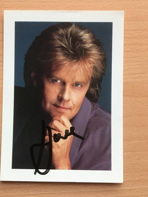 Howard Carpendale Autogrammkarte orig signiert MUSIK TV #5817