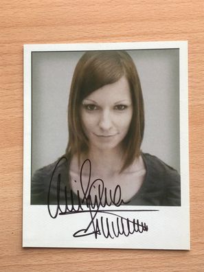 Christina Stürmer Autogrammkarte orig signiert MUSIK TV #5829