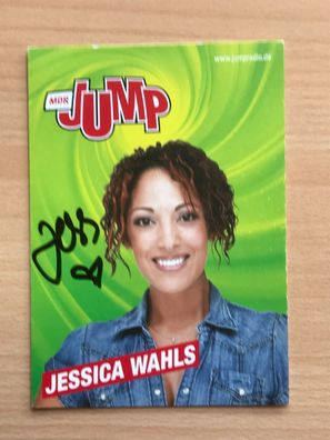 Jessica Wahls Autogrammkarte orig signiert MUSIK TV #5831