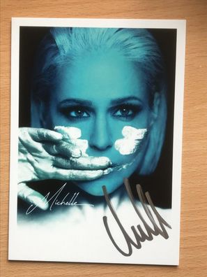 Michelle Schlager Autogrammkarte orig signiert TV Film #5802