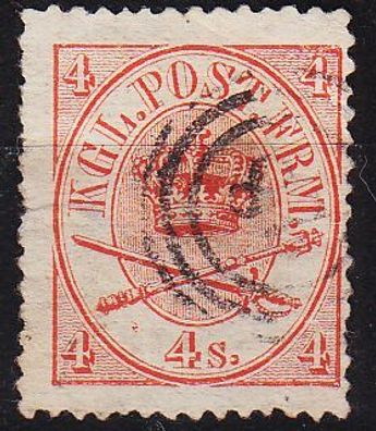 Dänemark Danmark [1858] MiNr 0013 A a ( O/ used ) [01]