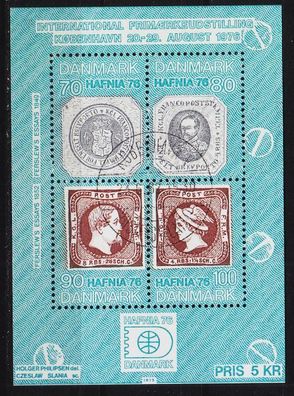 Dänemark Danmark [1975] MiNr 0580-83 Block 1 ( O/ used )