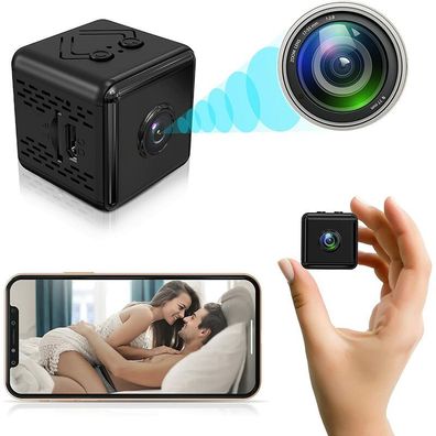 Mini Wireless Spy Camera Hd 1080P Magnetic Spy Indoor Wifi Überwachungskamera Lange A