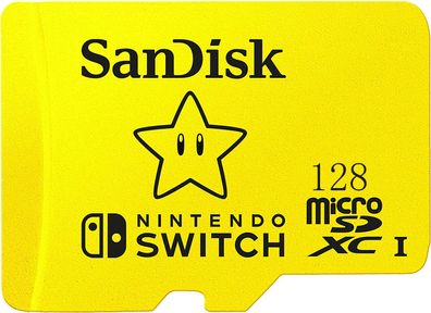 SanDisk 128 GB microSDXC UHS-I-Karte für Nintendo Switch