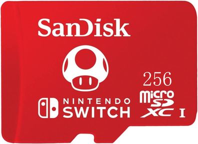 SanDisk 256 GB microSDXC UHS-I-Karte für Nintendo Switch