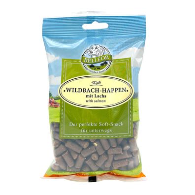 Soft-snack mit Lachs - Wildbach-Happen - 200g