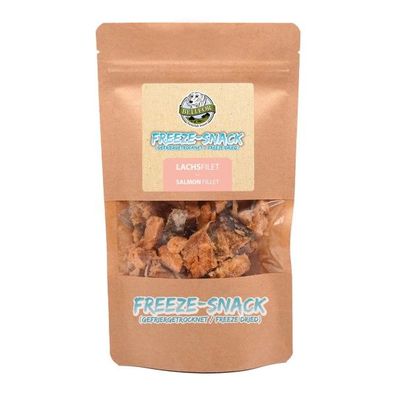 Freeze-Snack für Hunde - Lachsfilet (gefriergetrocknet) - 50g