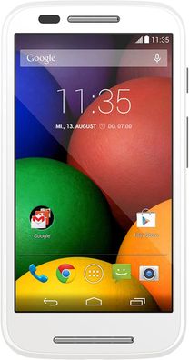Motorola Moto E 4GB Single Sim White - Neuwertiger Zustand ohne Vertrag (XT1021)