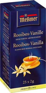 1x Meßmer Tee Rooibos Vanille Tee, Getränk