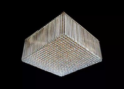 Luster Lampe Deckenleuchter Luxus Gold Kronleuchter Deckenlampe Kristall