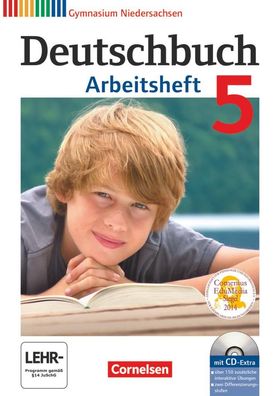 Deutschbuch Gymnasium - Niedersachsen - 5. Schuljahr Arbeitsheft mi