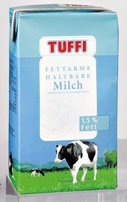 1x Tuffi H-MILCH - fettarm 1,5% Süßigkeiten, Nahrungsmittel