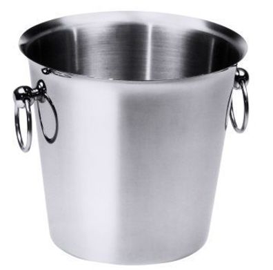 1x Sektkühler Florida aus Edelstahl , hochglänzend,