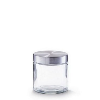 1x Vorratsglas Norbert, 750 ml Glas, kleines Glas