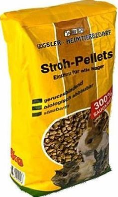 20 l = 8kg Strohpellets, Pellets, Nagerfutter, Futter