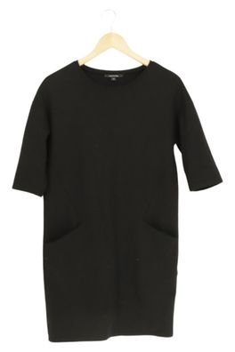 COMMA Strickkleid Damen Gr. 34 schwarz
