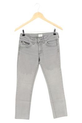TOM TAILOR Jeans Straight Leg Damen grau Gr. W27 L34