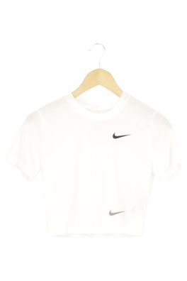 NIKE Sport Shirt Damen Gr. S weiß