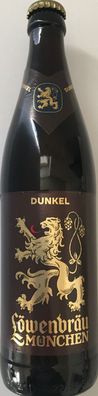 Löwenbräu Dunkel 0,5L Flasche, 20er Pack (20x0,5L) Mehrweg-Pfand