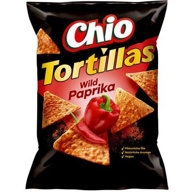 Chio Tortillas Wild Paprika 12x110g Bt.
