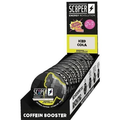 Scooper Energy Iced Cola Extra Strong 10x7,2 g Dose