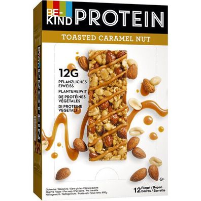 BE-KIND Protein Toasted Caramel Nut 12x50g Riegel
