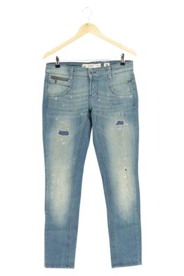 Freeman T. PORTER Jeans Relaxed Fit Damen blau Gr. W30 L34