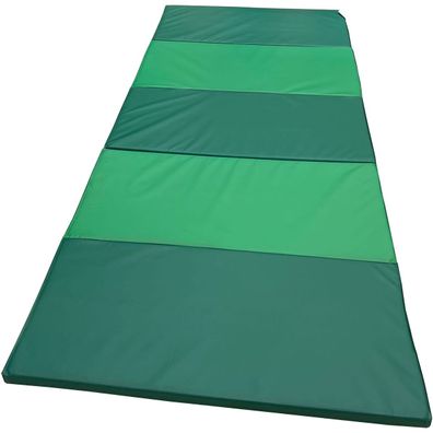 IKEA Plufsig Gymnastikmatte faltbar 78x185cm Turnmatte Bodenmatte dunkelgrün