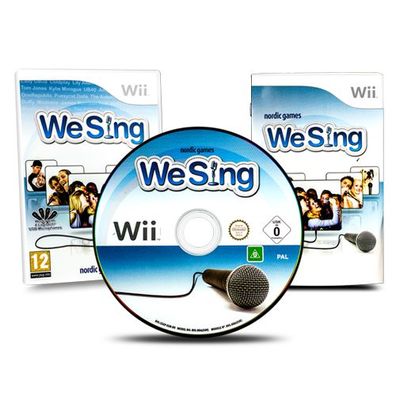 Wii Spiel We Sing ohne Micros