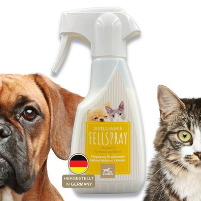 Entfilzungsspray I Fellspray für Hunde und Katzen, Kämmhilfe 250ml